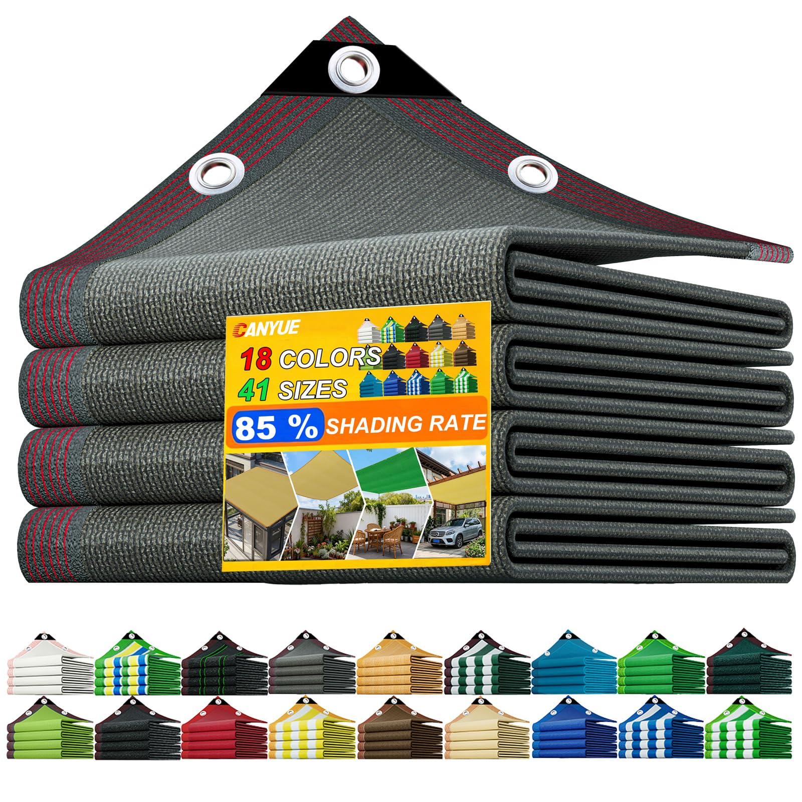 Filet protection solaire jardin 2,5x4m avec bâche anti-UV pour pergola