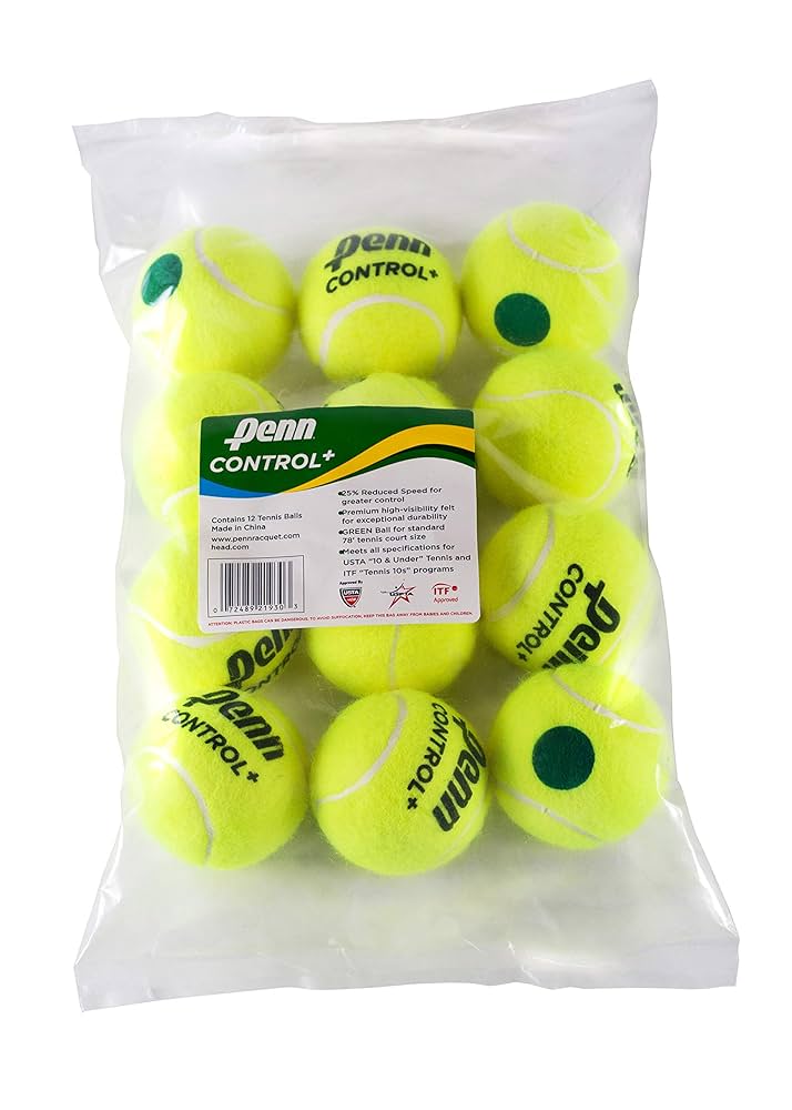 Amazon | PENN Control Plus テニスボール – ユースフェルト