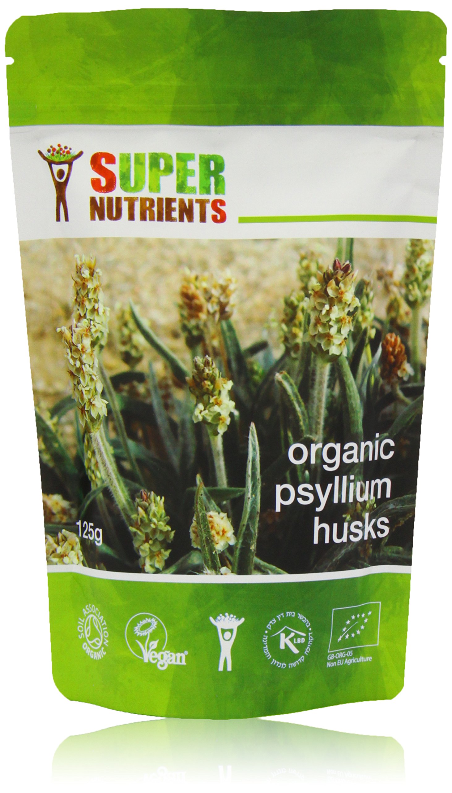 Super Nutrients Organic Psyllium Husks 125g