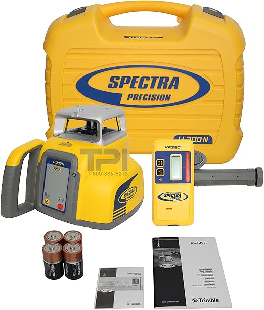NEW! TRIMBLE SPECTRA PRECISION LL300 SELFLEVELING ROTARY LASER LEVEL