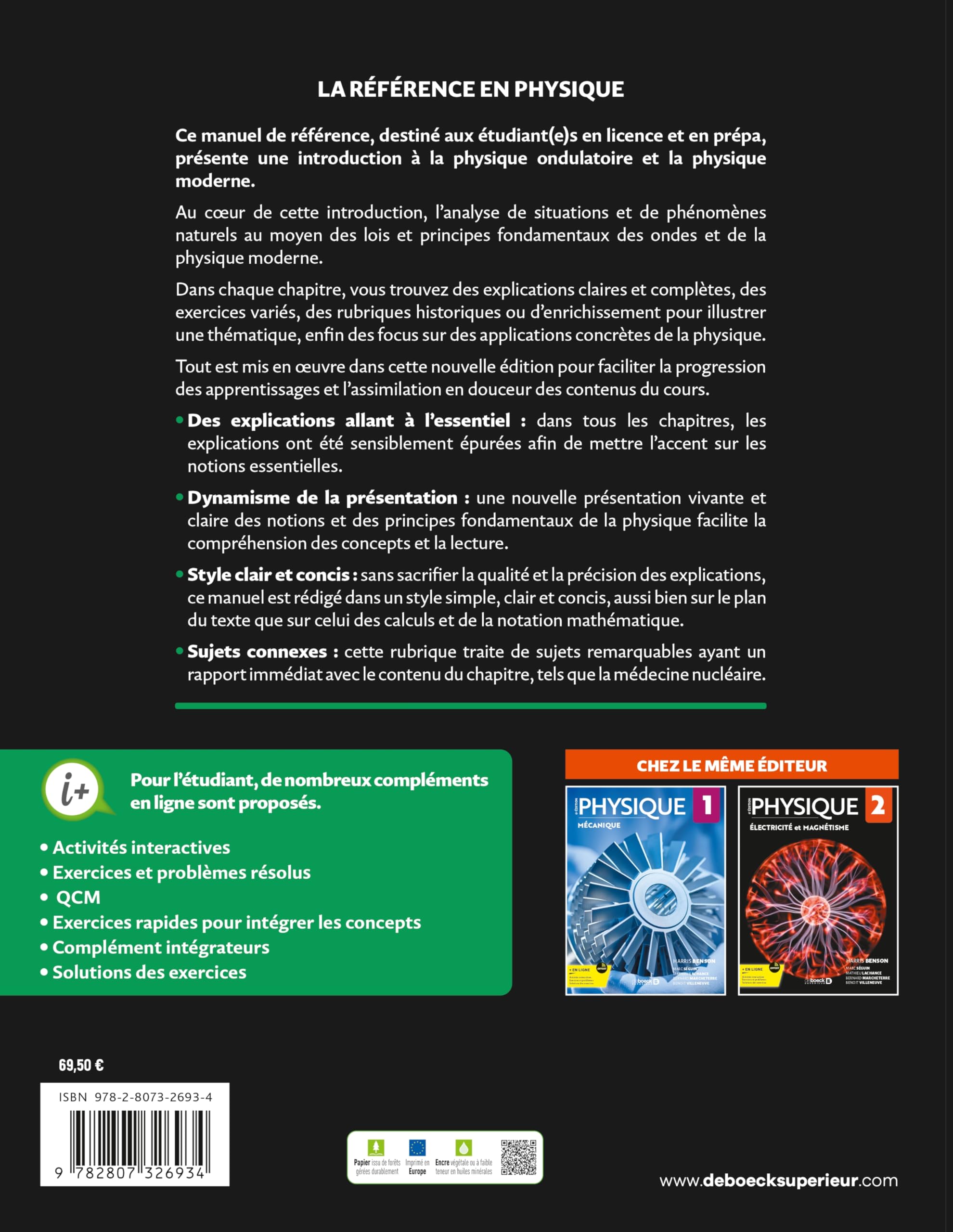 Physique 3 - Ondes et physique moderne
