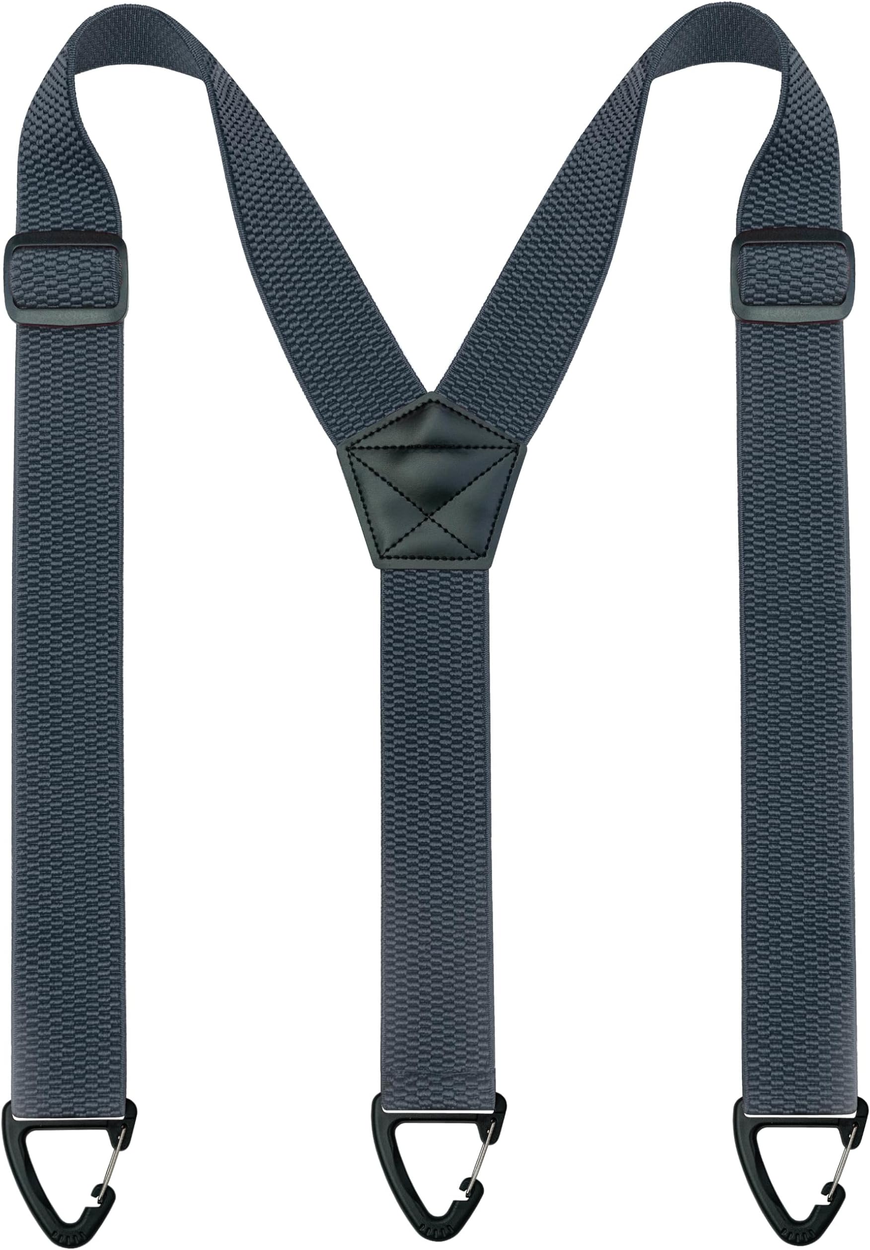 Hidden Suspenders for Men Under Clothes with 3 Snap Loop (1.5" Wide)