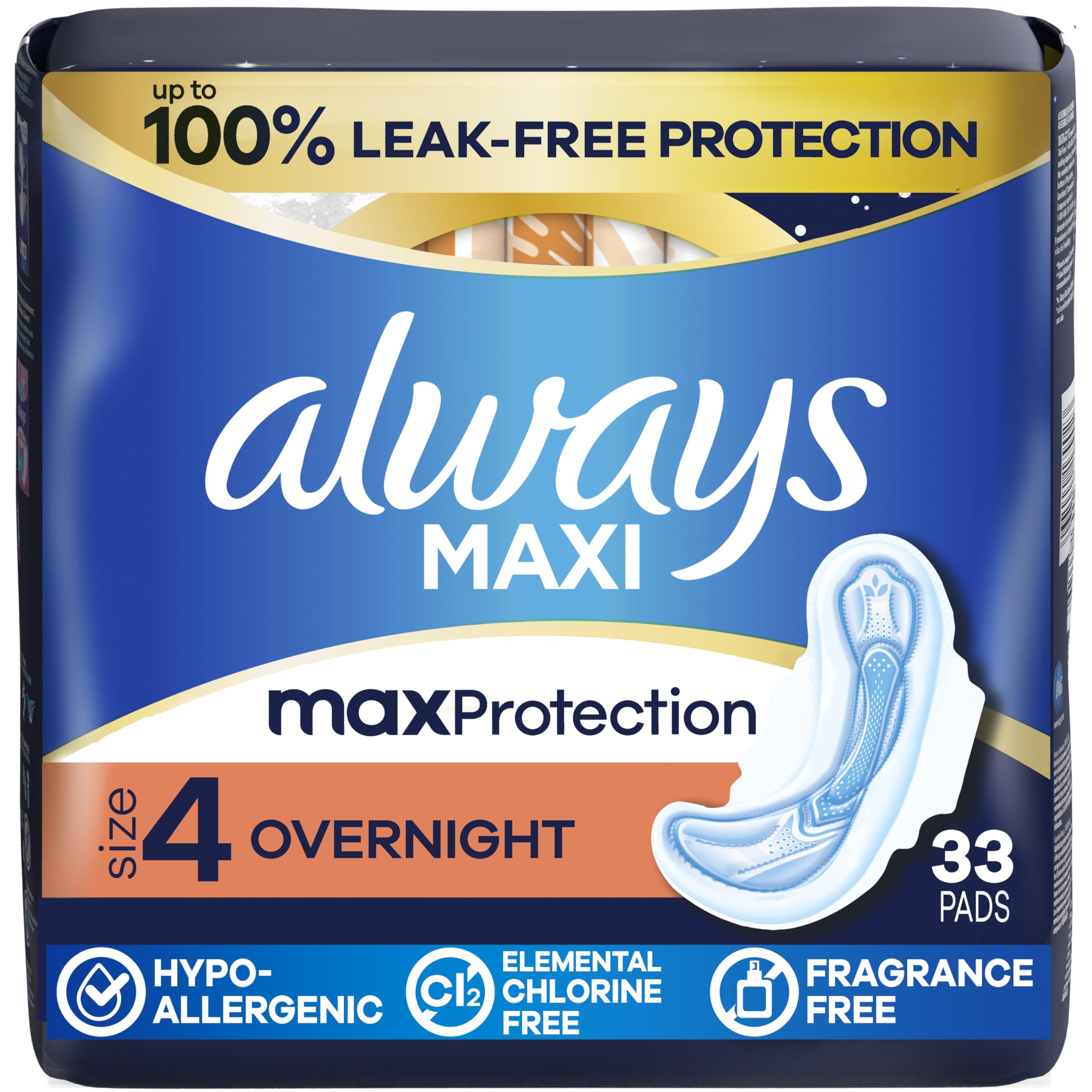 Maxi Overnight Pads