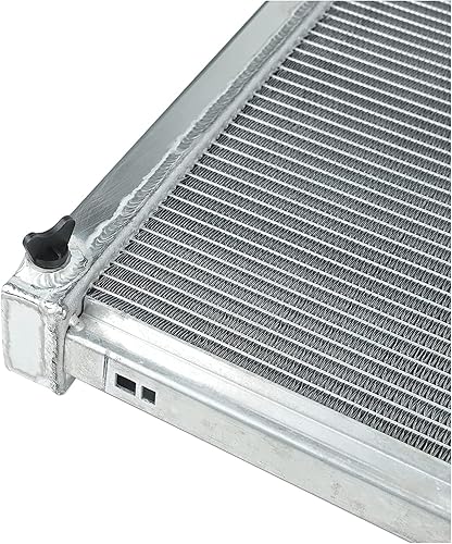 Miniatura 91 de Radiador de aluminio de 3 filas compatible con Toyota Land Cruiser 1958-1984 3.9L 4.2L FJ40 FJ45 Series L6 Entrada superior: 1.50 pulgadas. Salida