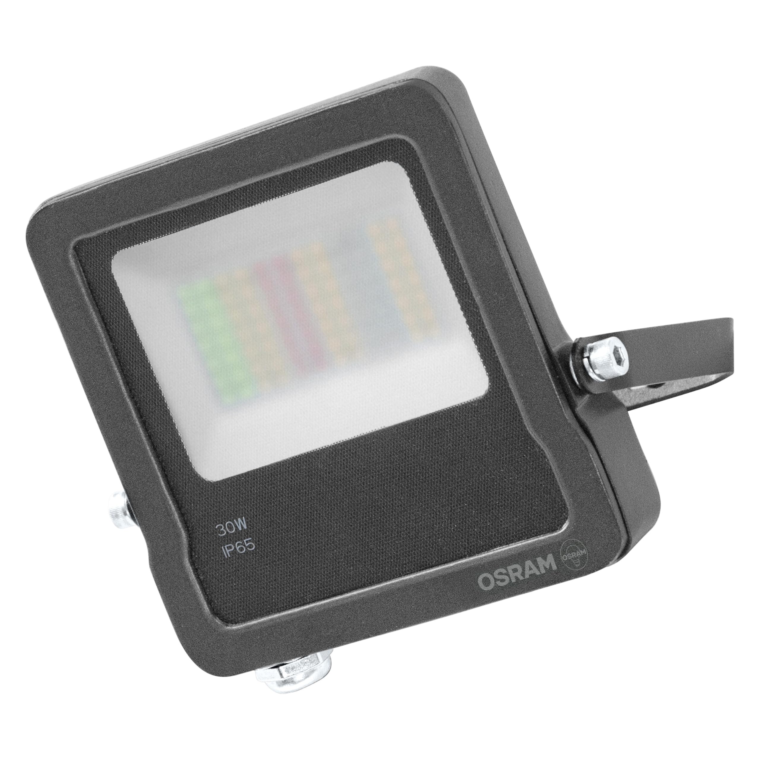 Osram SMART+ MATTER Floodlight LED-Fluter, 20W, 1600lm, RGBW 16 Mio. Farben, 3000K, WiFi, Matter, Alexa/Google, IP65