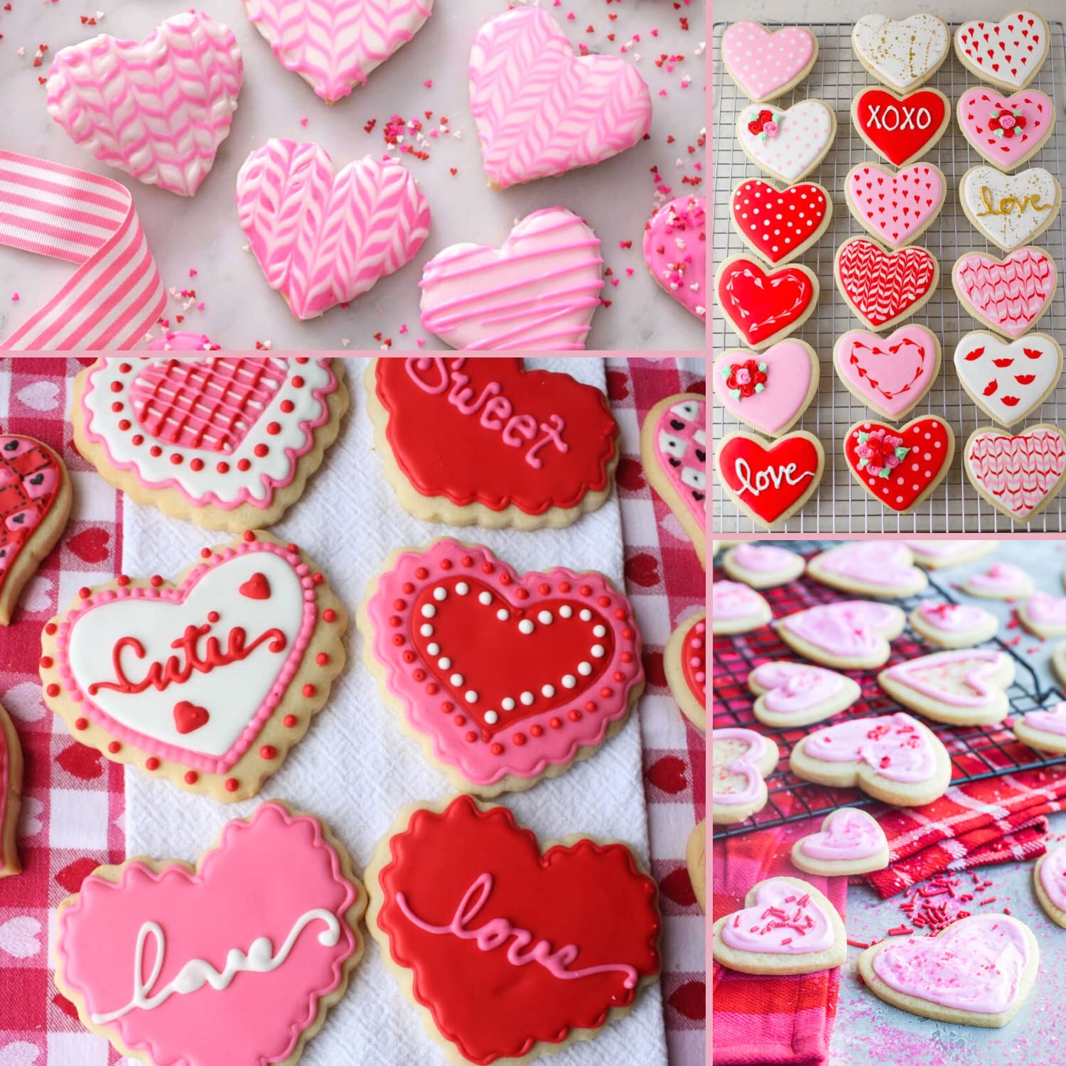 Lot De 5 Emporte-pièces Cœur Acier Inoxydable - Différentes Tailles - Pour Biscuits, Pâte, Déco DIY - Noël, Anniversaire