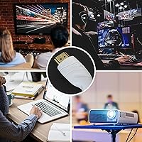 Vista 10 de KabelDirekt 197 cable HDMI de 1 pie - TOP Series Negro/Azul