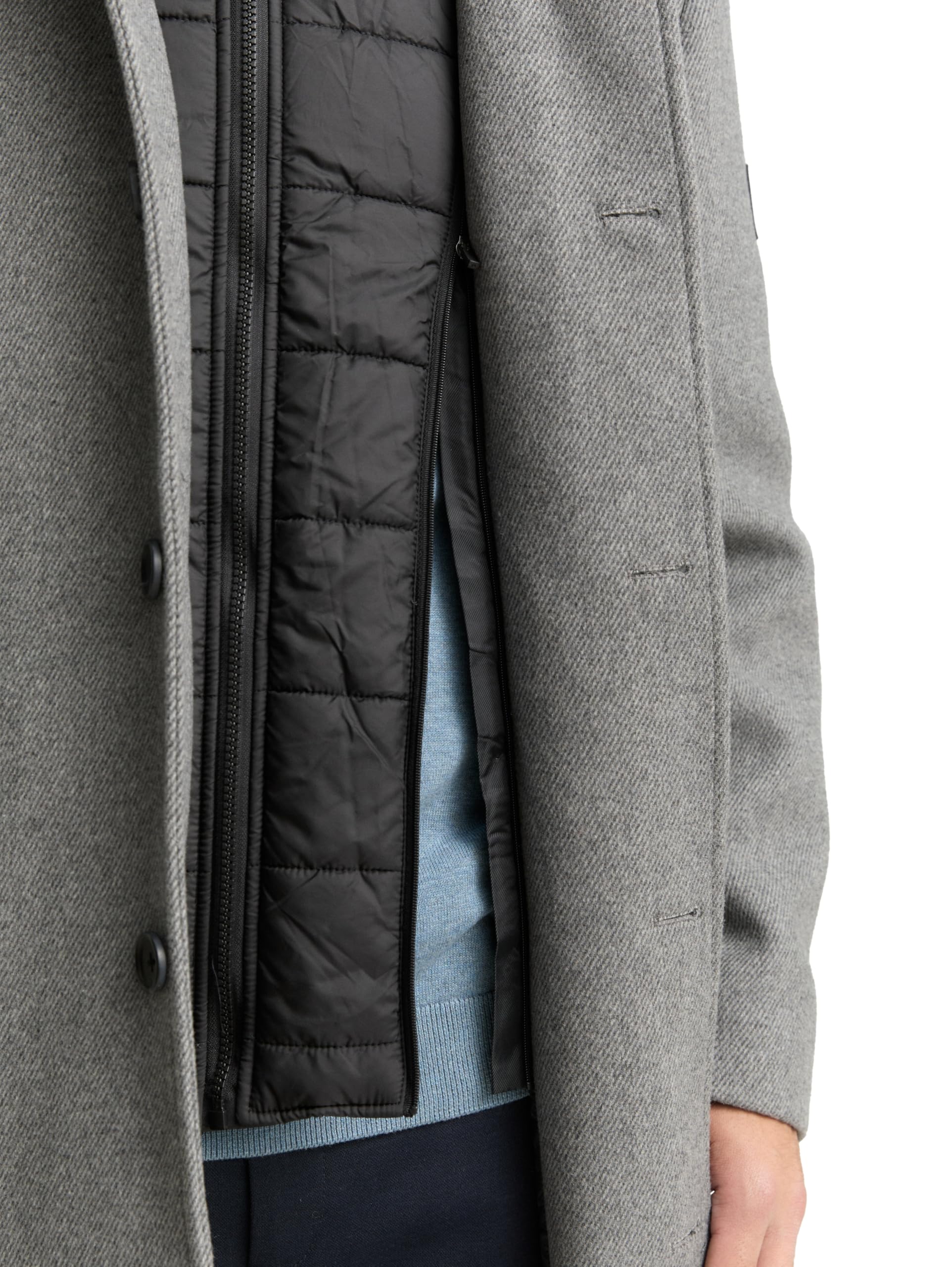 TOM TAILOR 1046983 Cappotto di lana Uomo (Pacco da 1)