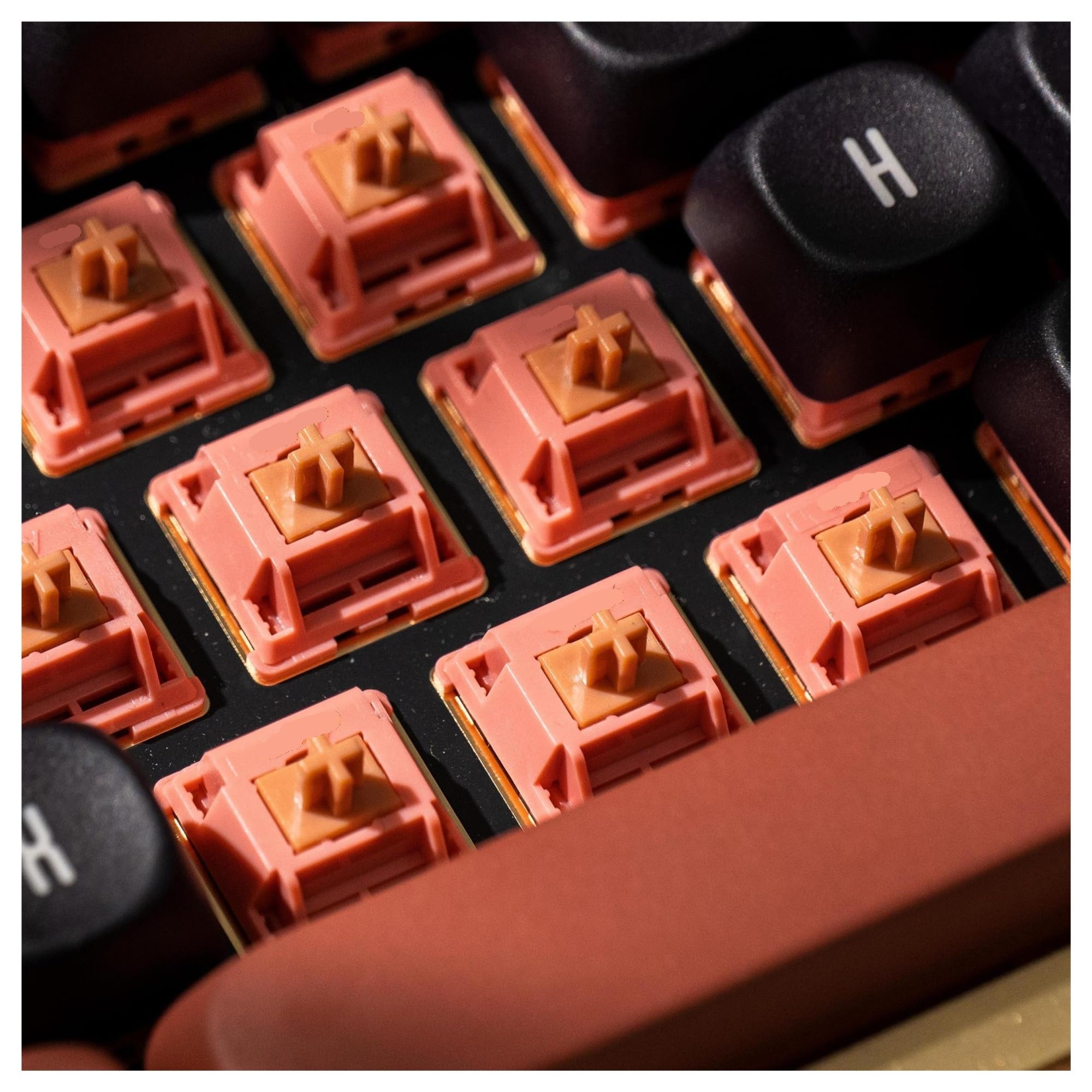 Commutateurs De Clavier Clavier mécanique à 5 Broches, Interrupteur linéaire 40gf, Faible Pas Profond (45 pièces) Touche Clavier