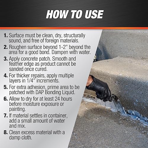 Miniatura 3 de DAP 7079834611 rtu Parche de hormigón, gris