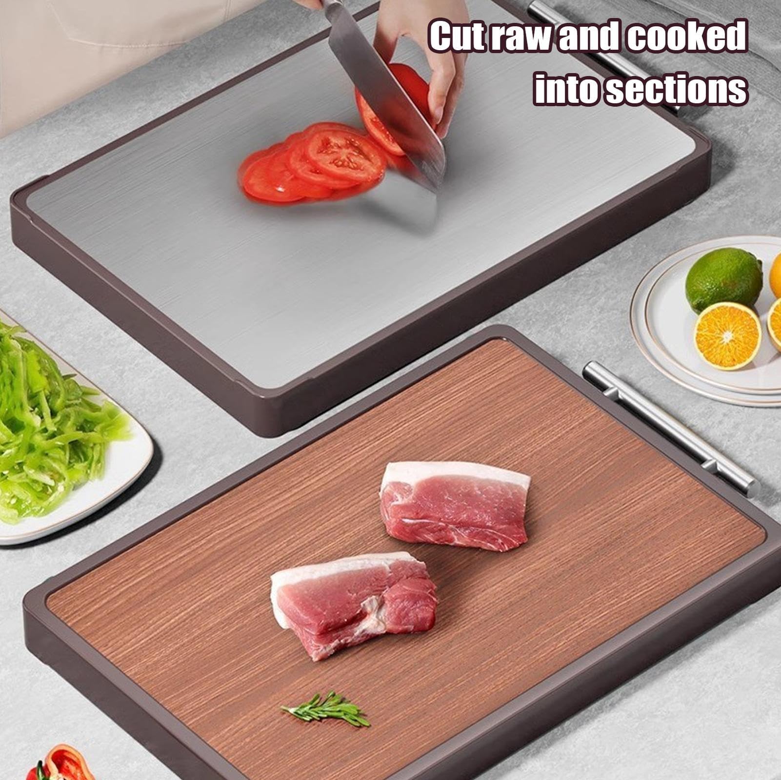Tagliere per carne, utensile da cucina per salame e pane