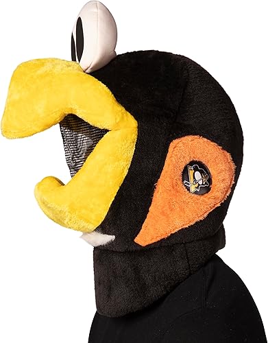 Miniatura 4 de Rasta Imposta NHL Hockey Iceburgh Pittsburgh Pingüinos Cabeza de Mascota Disfraz Deportivo Adulto Talla única