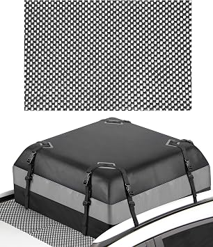 Roof Rack Pads,Car Accessories Universal 51"x43" Roof Cargo Bag Protective Mat,Non-Scratch Non-Slip Rooftop Cargo Bag Mat for Most Vehicles,Compatible with Almost All Rooftop Racks