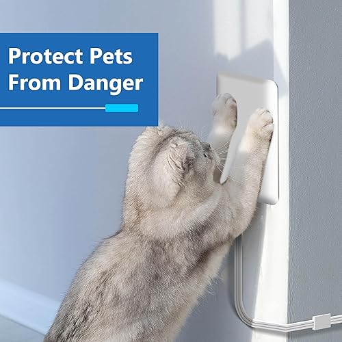 Miniatura 7 de LIDER Extensor de Tomacorriente de Cara Plana con 3 Receptáculos, Enchufe de Placa de Pared Ultra Delgado con Extensor de Cable y Regleta de Energía