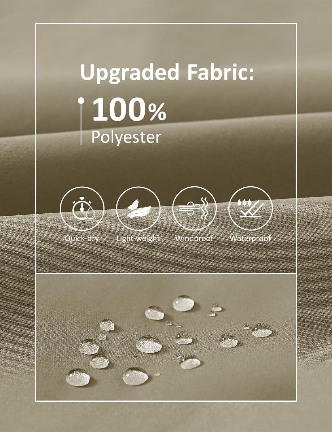 TBMPOY Mens Lightweight Jackets Light Windbreaker Full Zip Casual Work Jacket Golf Business Fall Track Coat with Pockets - Image 3