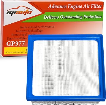 EPAuto GP377 CA12377 Engine Air Filter Replacement for Toyota and Lexus