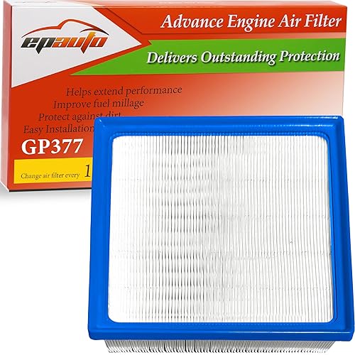 EPAuto GP377 (CA12377) Engine Air Filter Replacement for Toyota Camry,