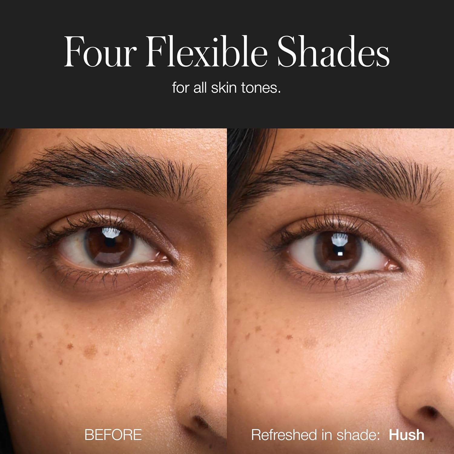 RMS Beauty Superbright Undereye Corrector – 100% Mineral SPF 30 Sunscreen – Brightening Eye Cream with Caffeine & Peptides – Tinted Depuffing Metal Rollerball – 0.4 fl oz