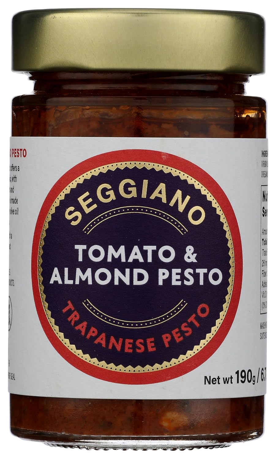Seggiano Trapanese Pesto, 6.7 Ounce