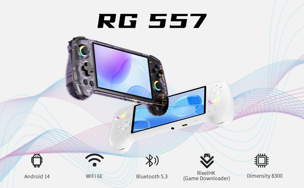 Amazon.com: Anbernic RG557 Retro Handheld Game Console , 5.48 Inch