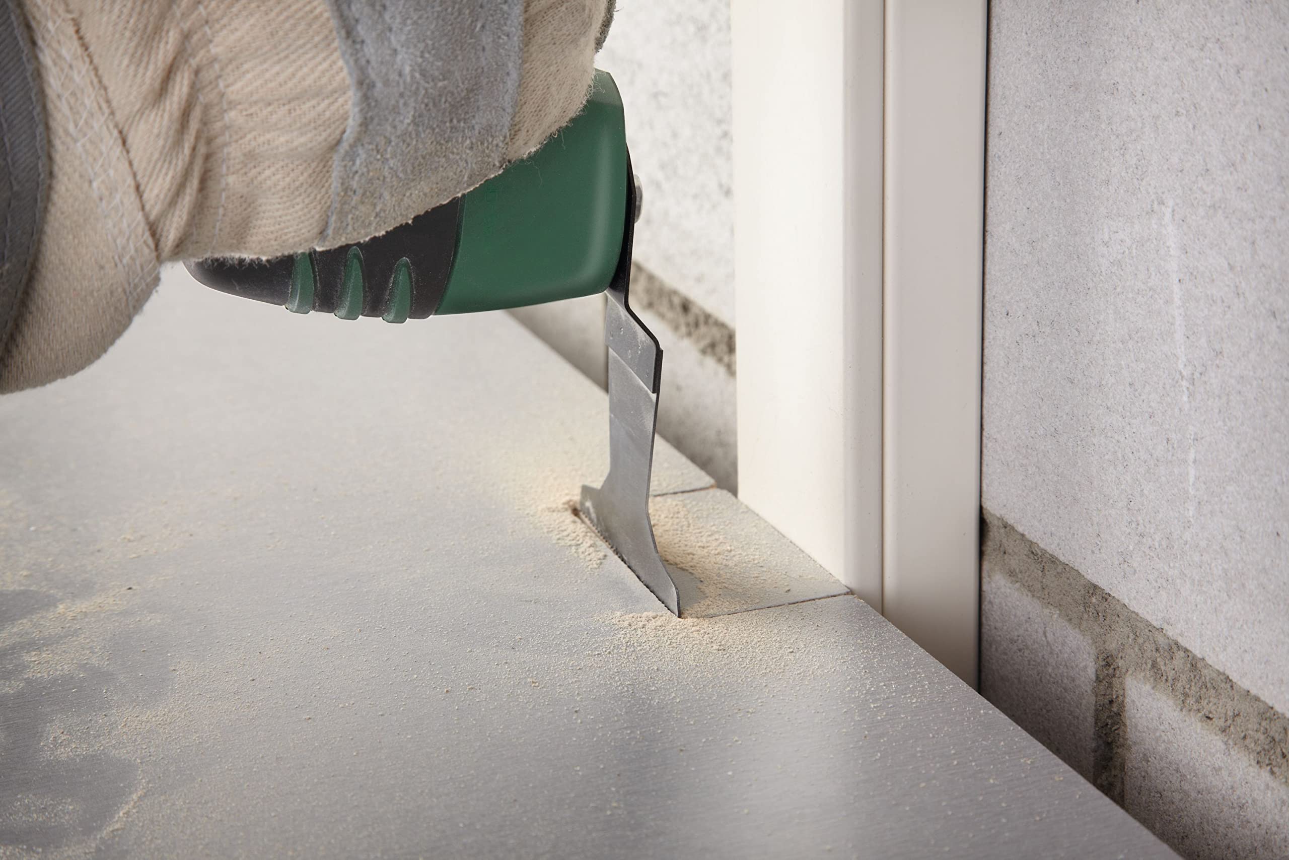 Bosch Home and Garden 2609256C63 - AII 65 BSPB Accessorio multiutensile: Legno duro: Curvo: Fai da te, nero