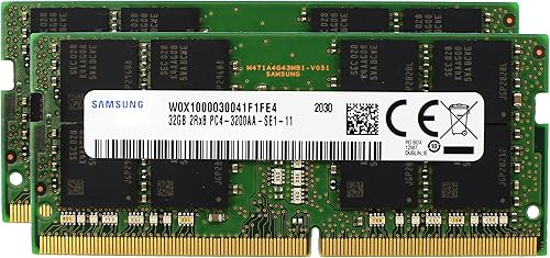 Original de fábrica de 64 GB (2 x 32 GB) compatible con HP EliteBook, EliteOne, ENVY x360, Zbook, OMEN Laptop Módulo de memoria RAM DDR4 3200 MHz