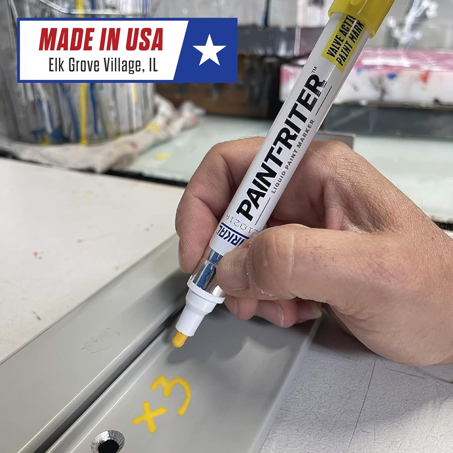 Marcador Pintura Markerpen Verde 08g/10ml De C.r.c