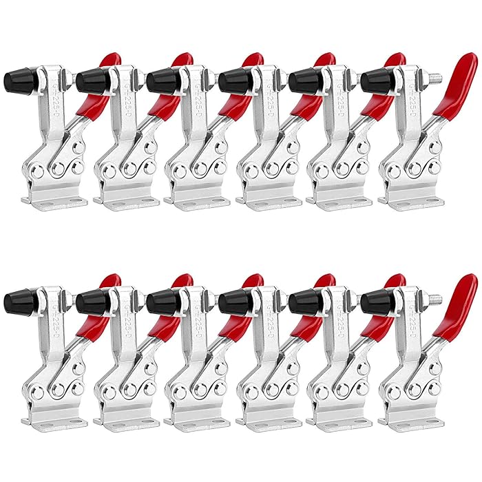 Buy ZOENHOU 12 Pack 500 Lbs 225D Toggle Clamp, Quick Release Horizontal