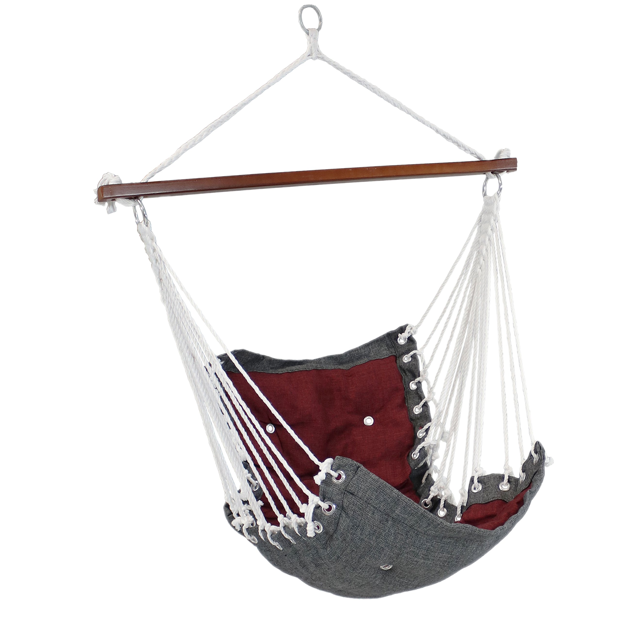 Buy Sunnydaze Tufted Victorian Hammock Chair Swing Large Hanging