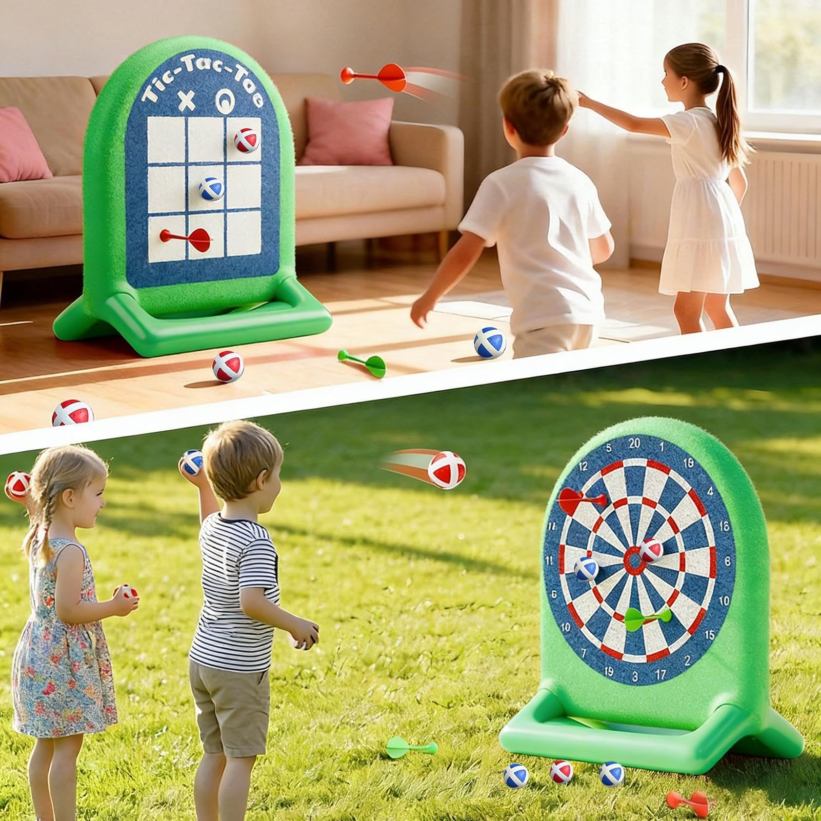 Juego de diana inflable para patio Gigante interactivo flotante en agua