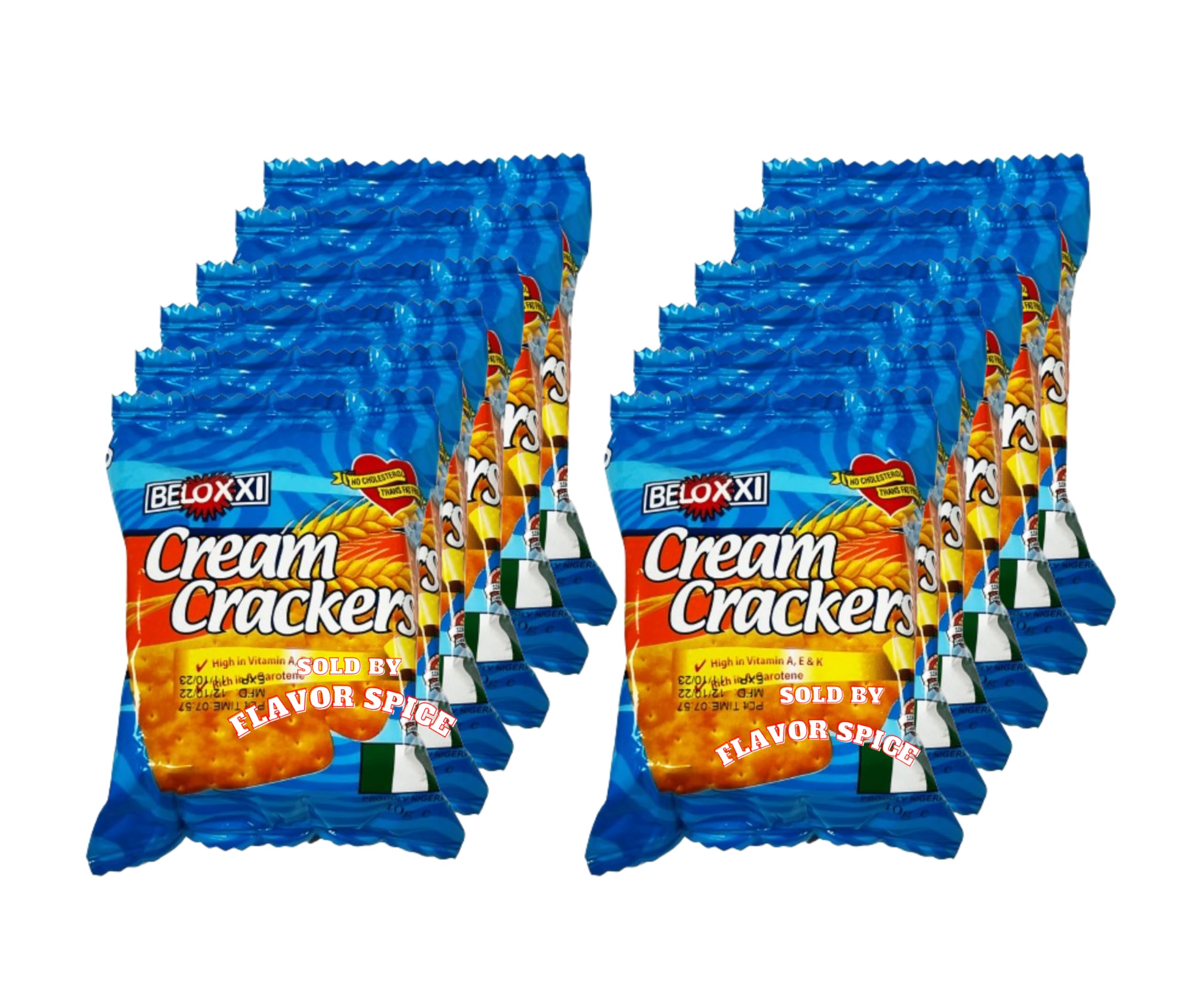 Beloxxi Cream Cracker 40g Pack of 6 — view 2