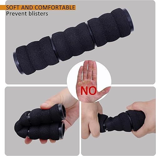 Miniatura 11 de Paquete de 2 empuñaduras para kayak, agarre antideslizante para remos desmontables, accesorios de kayak para prevención de ampollas