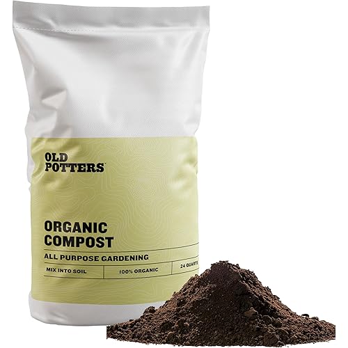 Organic Compost - Plant Based Potting Soil - Home, Garden Fertilizer - Complete Food - Boosts Plant Growth - Use for Indoor and Outdoor Farming ~25 lbs (24 Quarts)