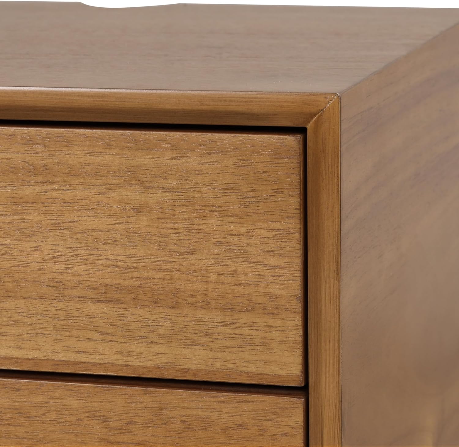 Nathan James Harper Modern Nightstand Side Accent or End Table with Storage Drawer, 1, Oak Brown - Floating Oak Brown - Floating 1 Side Table