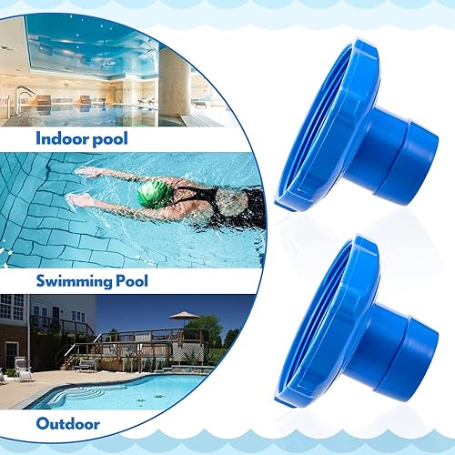 Miniatura 5 de Tondiamo Adaptador de manguera para manguera sobre el suelo, adaptador de manguera de vacío de piscina, filtro pequeño, adaptador de manguera de