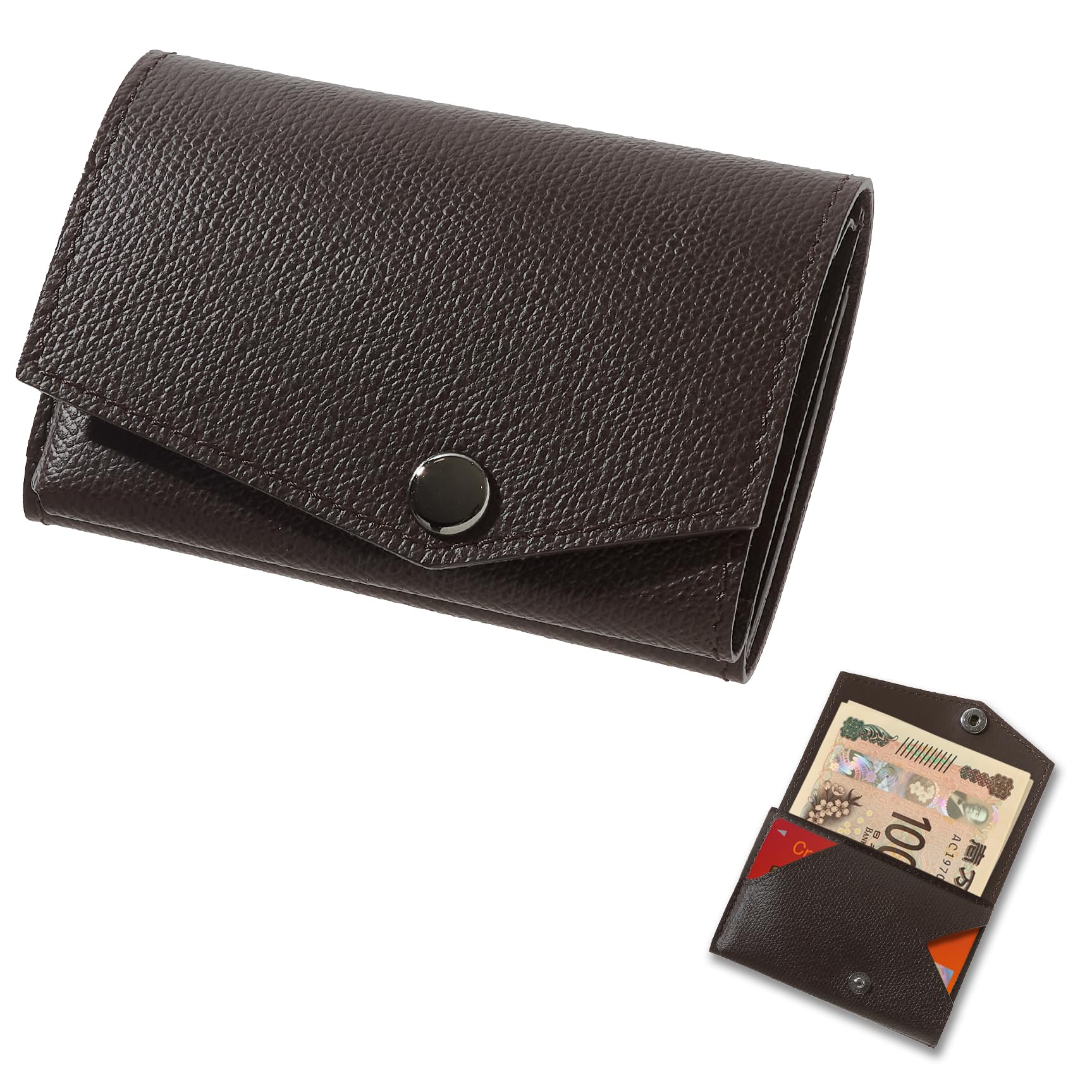 Amazon | [アブラサス] 小さい財布 メンズ レディース 財布 日本製 本