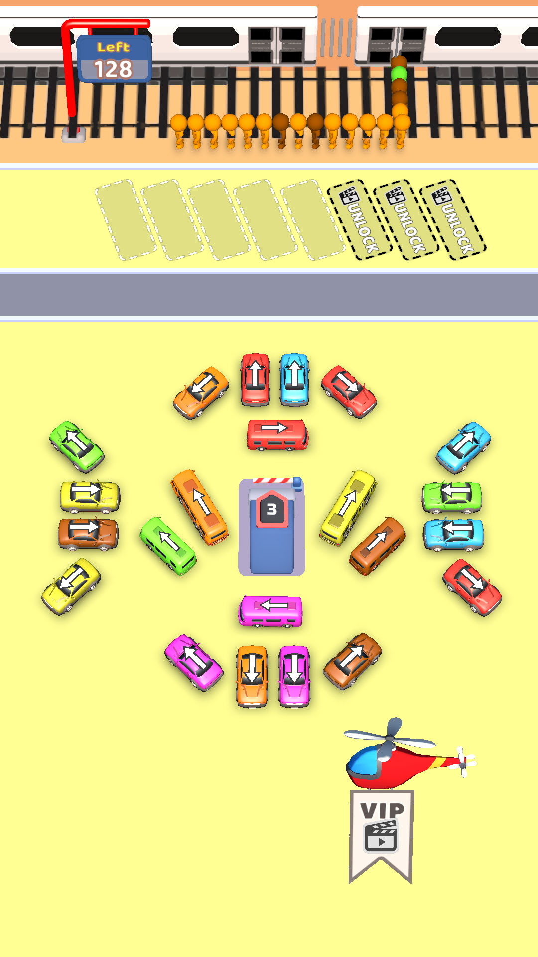 Bus Fever: Car Parking Game. Solve tricky Car Parking Jam puzzles ...