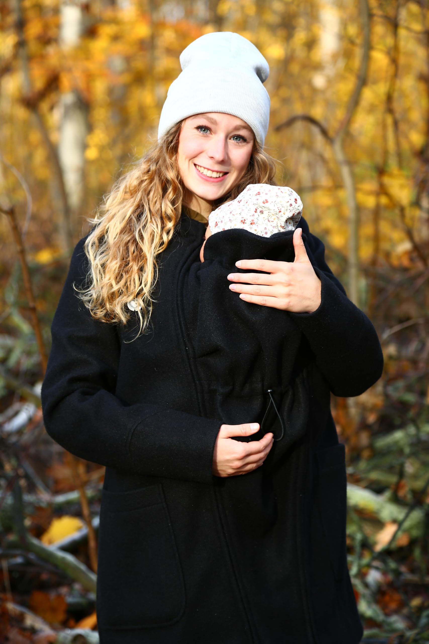 Viva la Mama - schicker Umstands- und Tragemantel für den Winter - VALENTIN