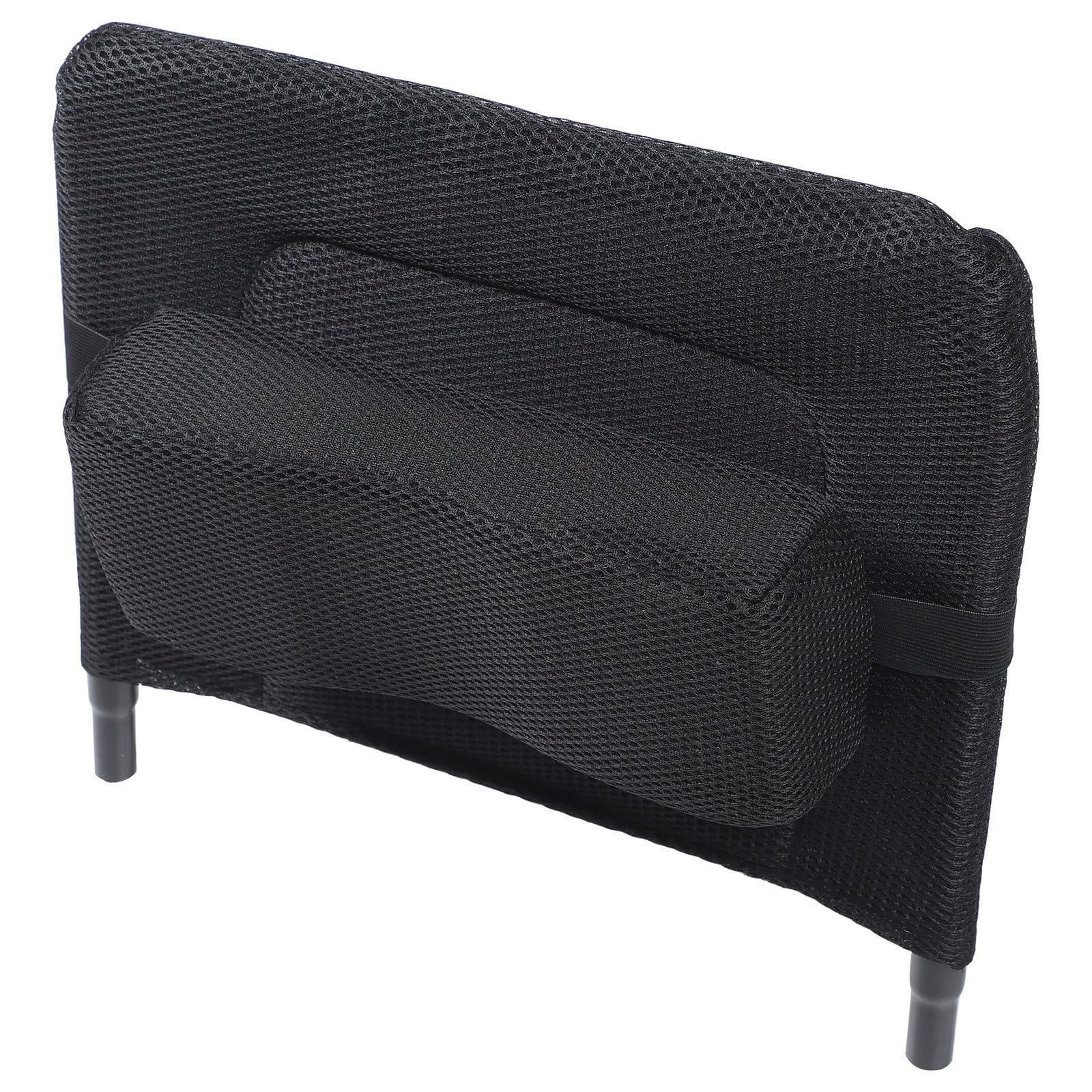 Extensión de Respaldo Tela de Malla y Acero al Carbono para Silla de Ruedas Accesorio Ajustable y Firme para Mayor Comodidad y Soporte