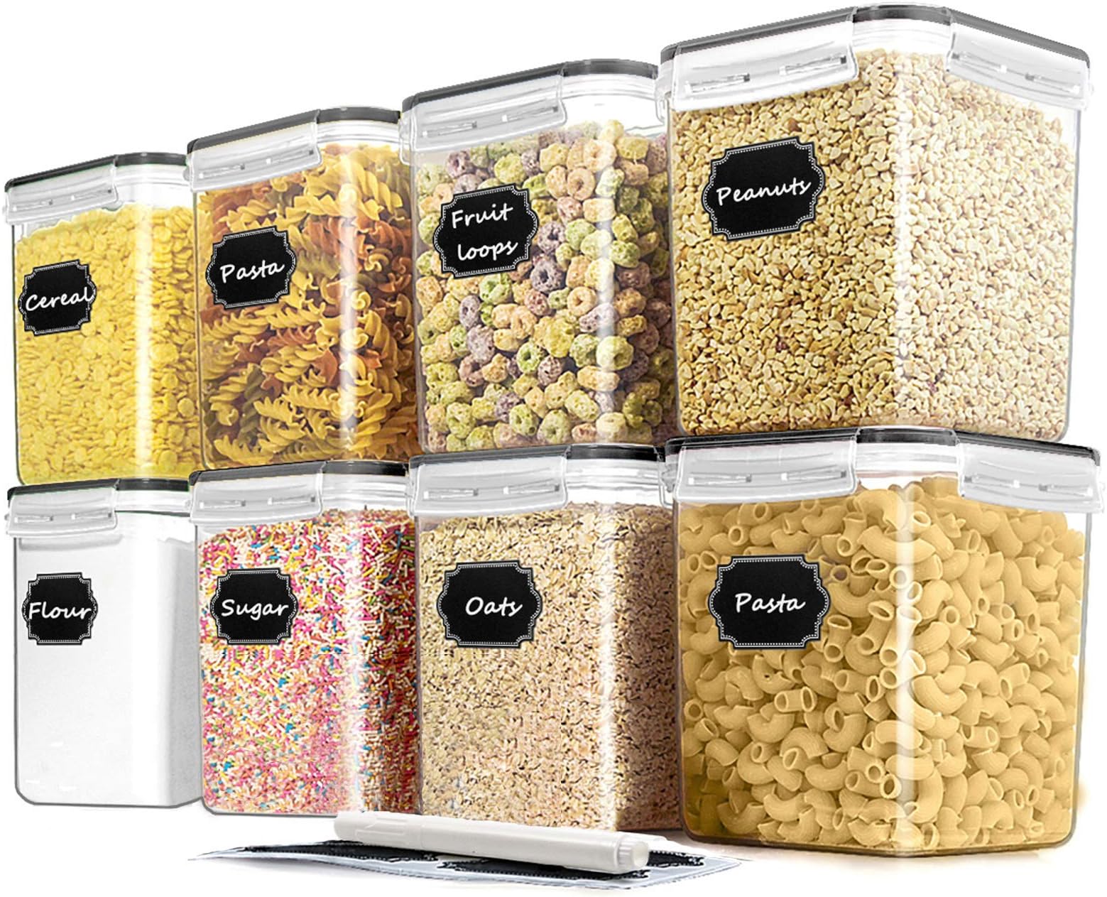 Blingco Cereal Container Food Storage Containers, Airtight