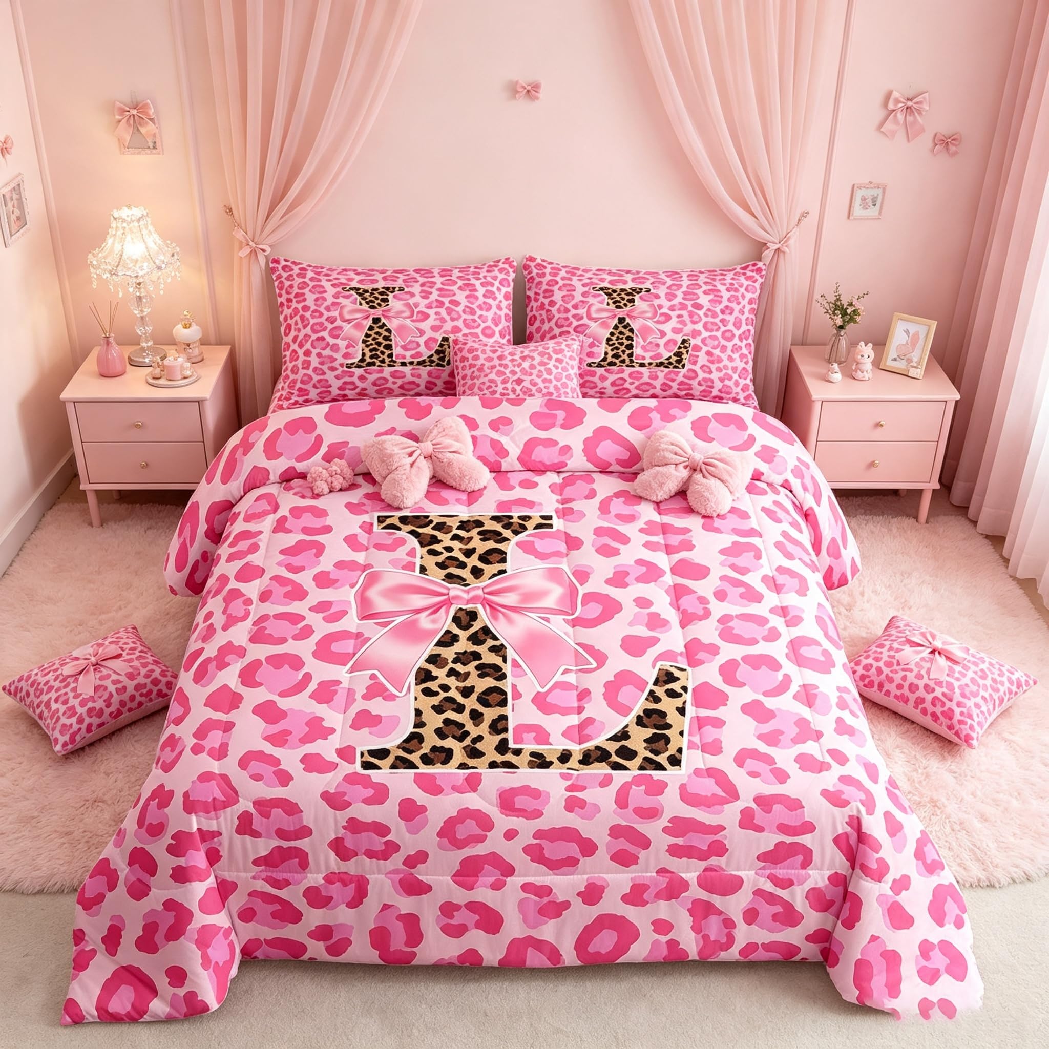 Personalized Kids Comforter Set - Letter A Design -26 Personalized Kids Comforter Set - Letter A Design -26