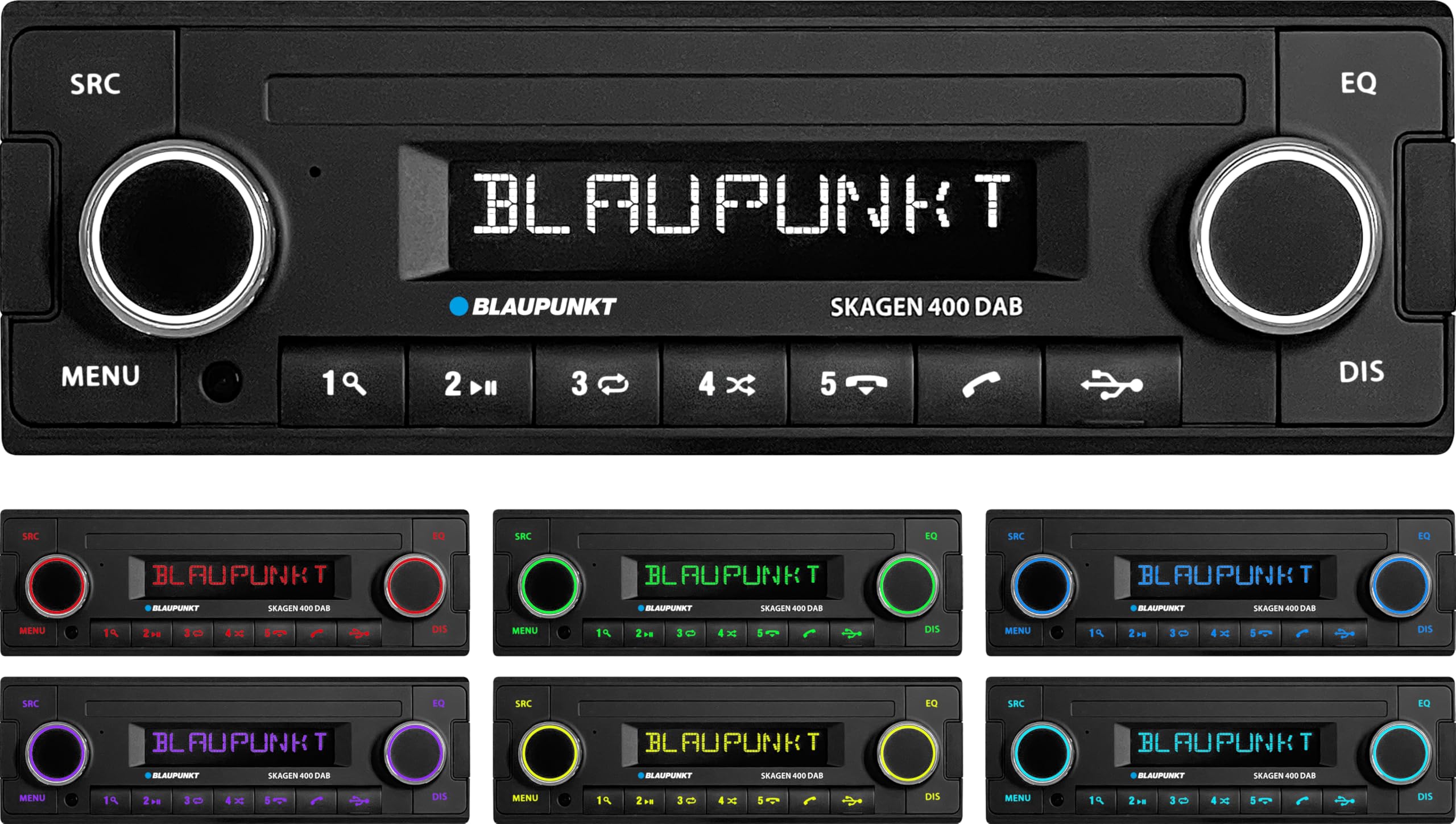 Autoradio Blaupunkt Skagen 400 DAB1-DIN