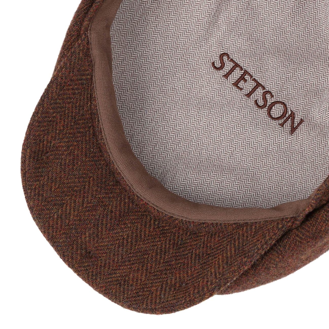 Stetson Burney Hatteras Cappellino Newsboy Pelle Uomo Estate Inverno