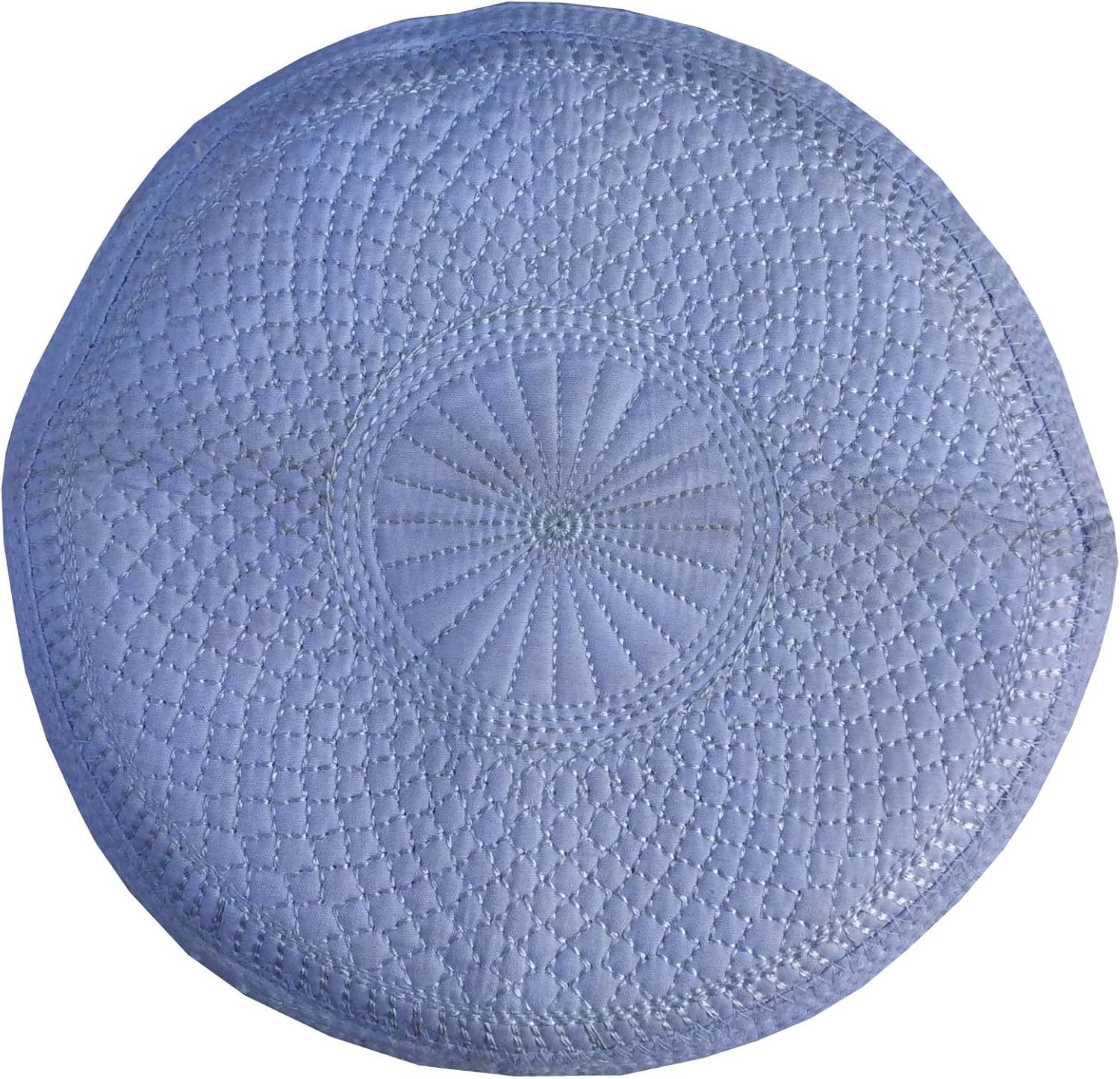 Kufi Men's Unisex Skull Cap Women's Designer Solid Hat with Hand Embroidery Kufi Caps Knitted Beanie Summer Headwear