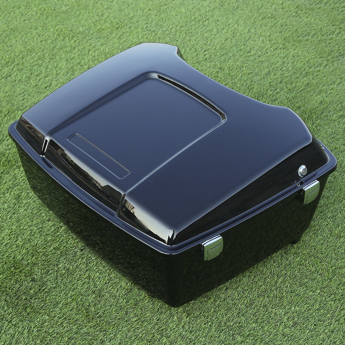 XMT-MOTO King Size Tour pack Pack Trunk For Harley Touring FLHT FLTR FLHR FLHX 1997-2013