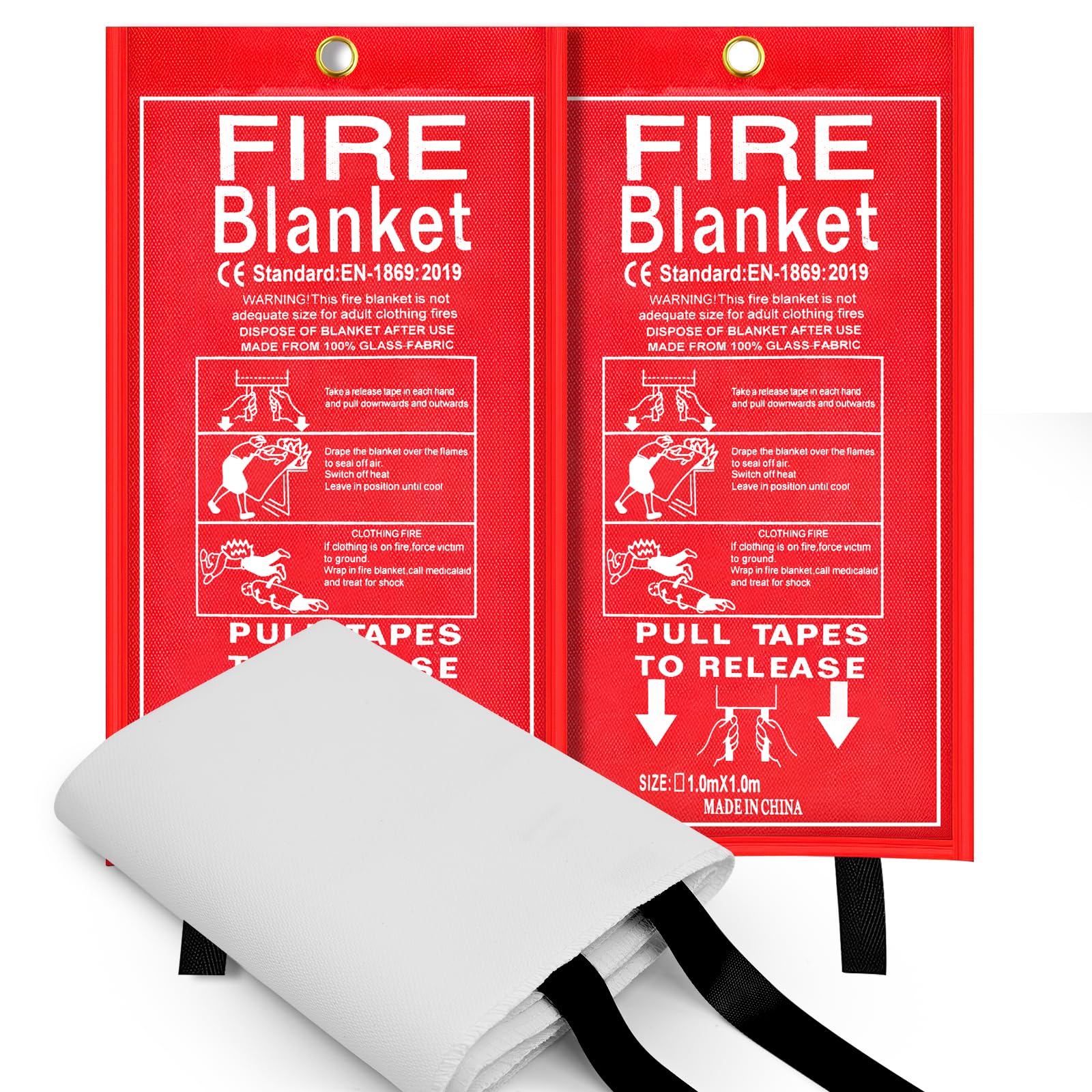 Fire Blankets Emergency - Home & Kitchen Protection -8