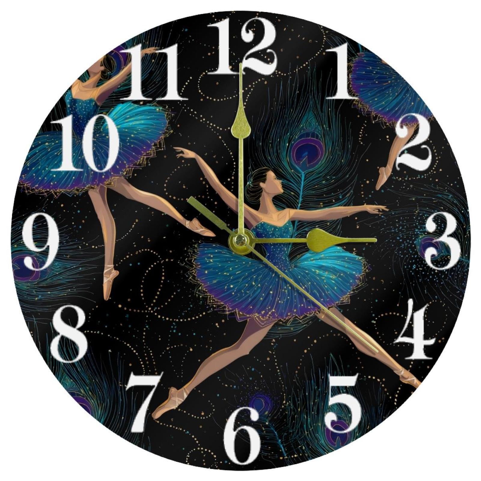 Horloge murale de cuisine Peocock pour rythmer vos journées en famille