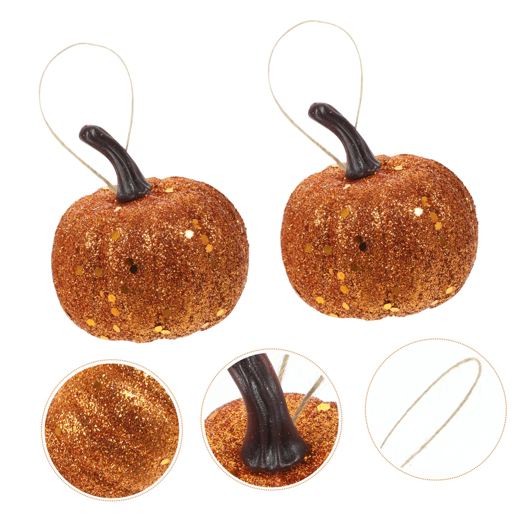 ABOOFAN 40stücke Künstliche Kürbis-Dekoration Für Halloween Vivid Emulation Pumpkin Deko-Props Aus Hochwertigem Für Erntedankfest Und Herbstfeiern