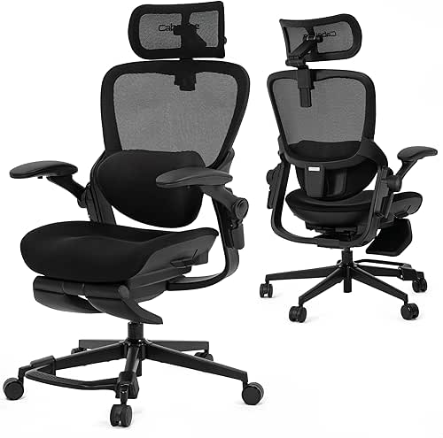 CabLady S2 Petite Ergonomic Office Chair for Women, Small Frame