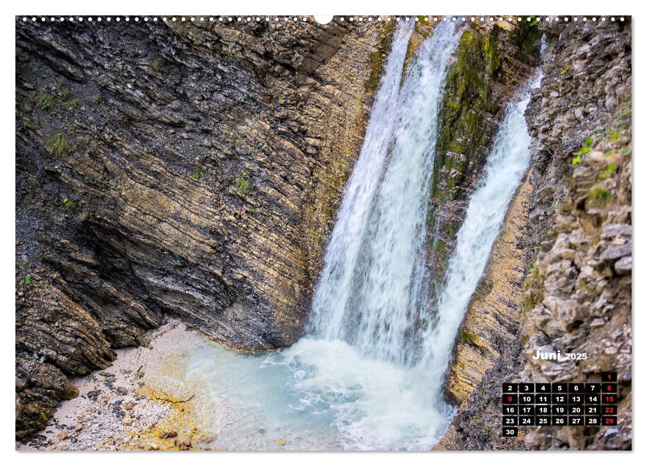 Berge um Kranjska Gora - die Lust zum Wandern (hochwertiger Premium Wandkalender 2025 DIN A2 quer), Kunstdruck in Hochglanz: Wandern in Julischen ... ist die pure Lust am Leben! (CALVENDO Natur)
